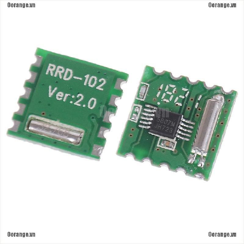 MT 2x RDA5807M module I2C fm Stéréo radio sans Fil RRD-102V2.0 | arduino stm F-102 BH