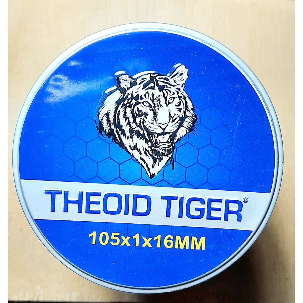 100 Viên đá cắt sắt, đá cắt inox, đá cắt kim loại Theoid Tiger (chính hãng)