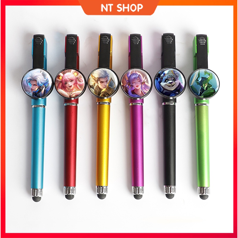 Bút Liên Quân Mobile 3 trong 1 phần 2 (bút viết+bút cảm ứng+giá đỡ điện thoại)
