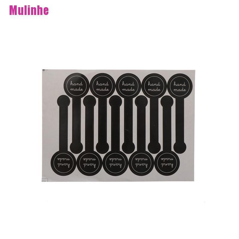 Set 100 Miếng Dán Dùng Trang Trí Quà Tặng Giáng Sinh / Đám Cưới