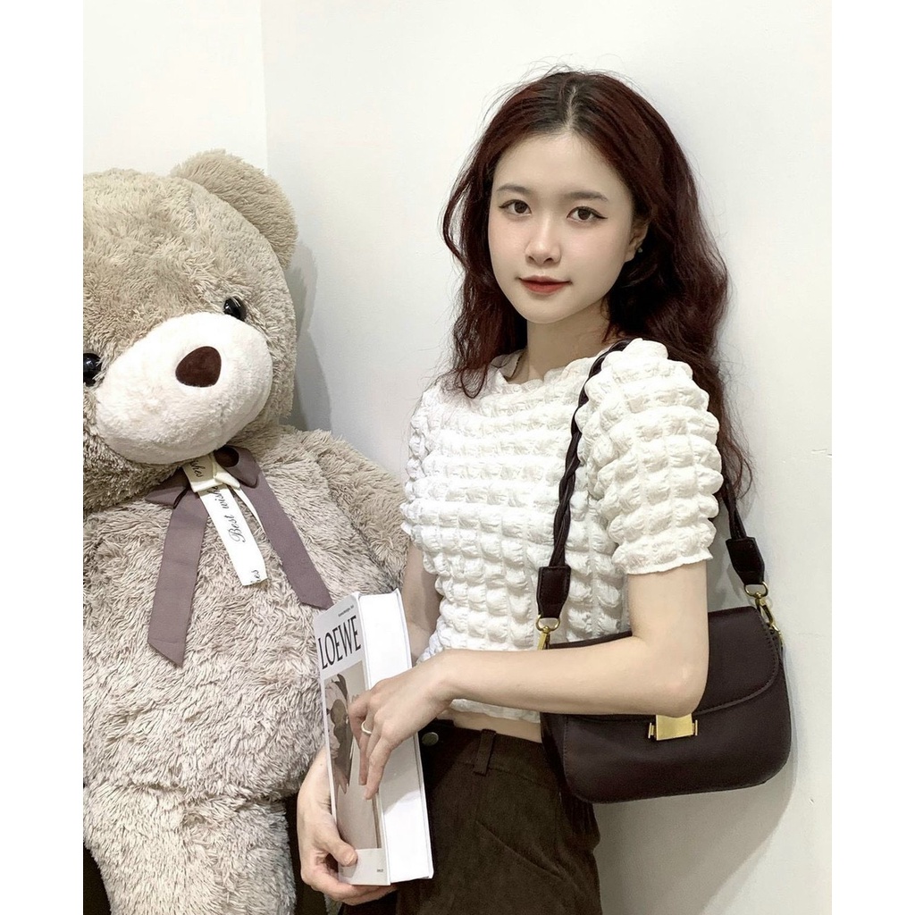 áo croptop hình xốp to cá tính