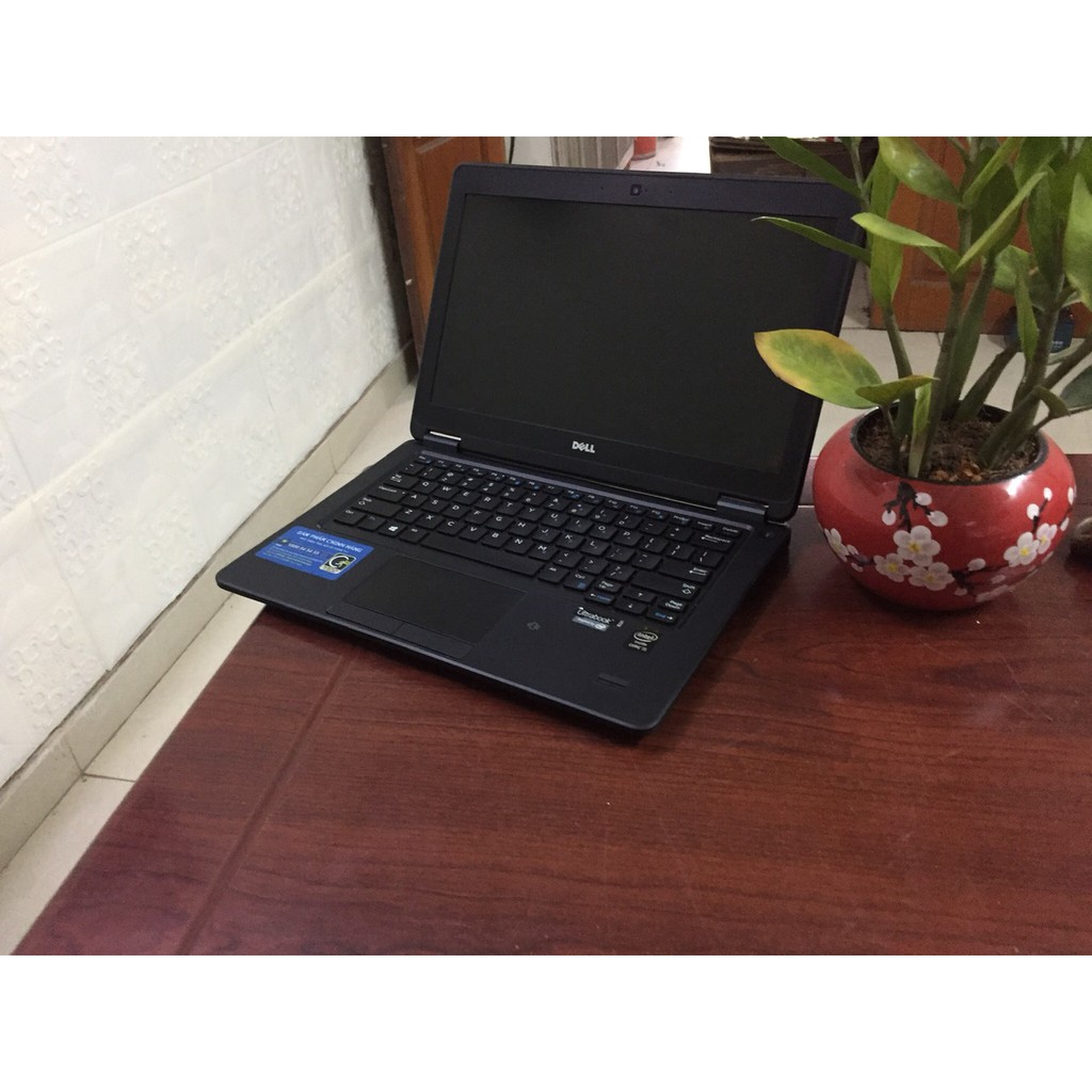 (Laptop Dell nhỏ gọn) Laptop Dell Latitude E7250 (Core i5-5300U, RAM 4GB, SSD 120GB, VGA Intel HD Graphics 5500, 12.5 in