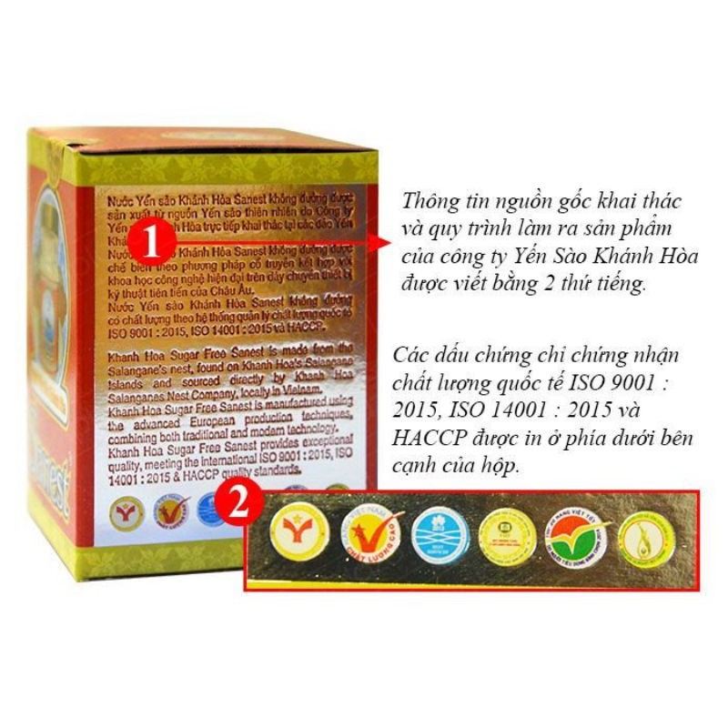 Nước Yến Sào Cao Cấp Khánh Hòa Sanest Có Đường 70ml | BigBuy360 - bigbuy360.vn