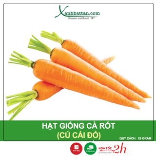Hạt Giống Cà Rốt New Kuroda Phú Nông Gói 2 Gram