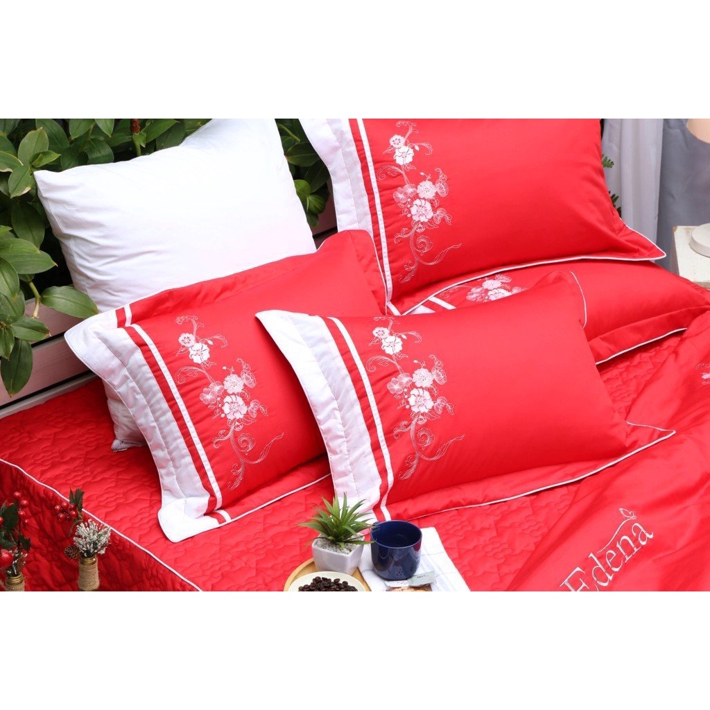 Vỏ Gối Nằm và Gối Ôm Tencel Edena - Cao Cấp, Chính Hãng