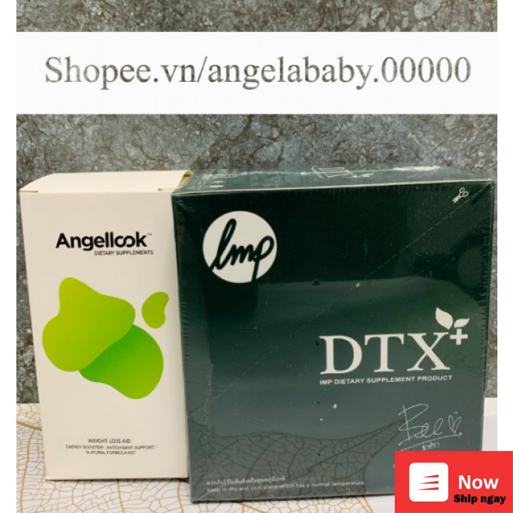 [COMBO] Thực phẩm bảo vệ sức khỏe Angellook + Viên uống Dtoxi Impossible Giảm cân | BigBuy360 - bigbuy360.vn