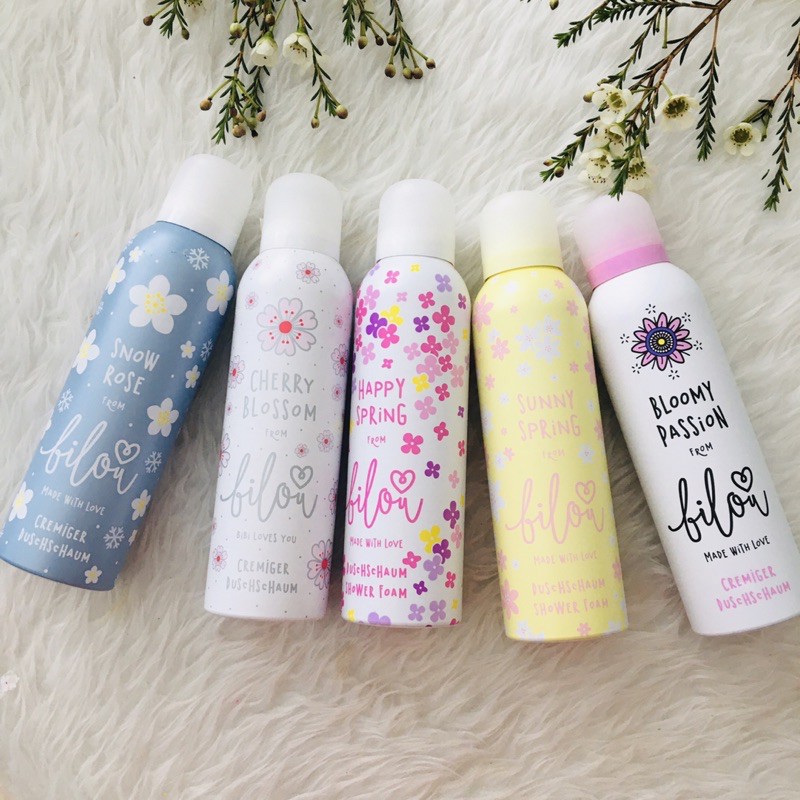 Sữa tắm dạng bọt Bilou  200ml