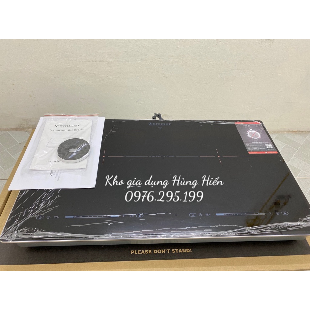 (Mã CHUT002 giảm 8%) Bếp từ đôi Zemmer IZM 205 B Plus Xuất xứ Malaysia - Bảo hành chính hãng 3 năm