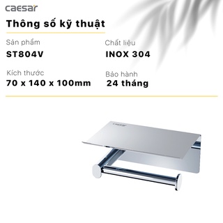 [Caesar] MÓC GIẤY VỆ SINH CAESAR ST804V