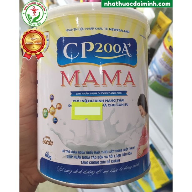 Sữa Bầu CP200A+ MAMA - Bổ Sung Dinh Dưỡng Để Mẹ Khỏe Và Bé Thông Minh