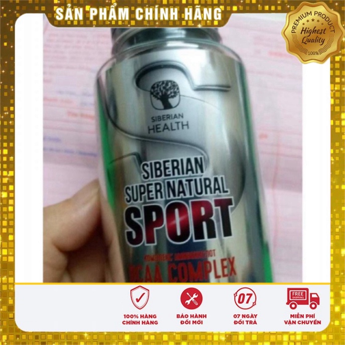 Viên uống Siberian Nga supernatural sport BCAA Complex dành cho người luyện tập thể thao