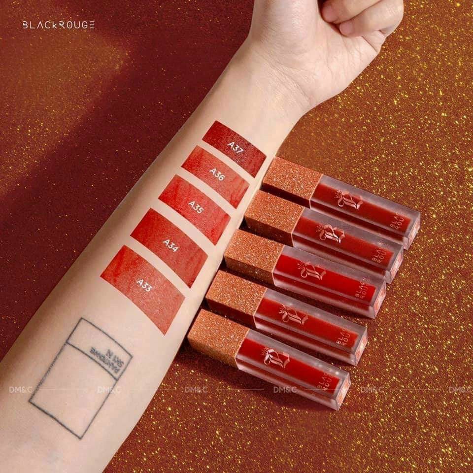 Son Blackrouge/Son Kem Lì Black Rouge Air Fit Velvet Tint Ver7 Velvet Crown