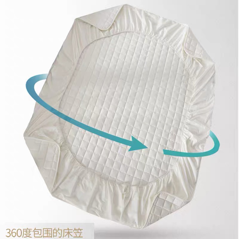 Ga bọc bảo vệ đệm, Tấm trải topper bảo vệ đệm mỏng sẵn đủ kích thước, bọc cho đệm dầy tối đa 30cm, Ga bọc khách sạn