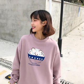 Áo sweatshirt phong cách Hàn Quốc