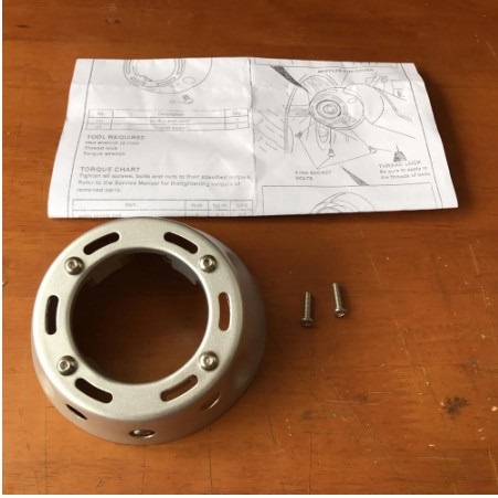 CHỤP ĐÍCH BÔ NHÔM CAO CẤP TRANG TRÍ cho VARIO, CLICK 150CC ĐỜI 2015 ĐẾN 2017, 2018