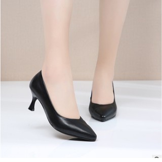 Giày cao gót 5 cm mũi nhọn Mã GA14