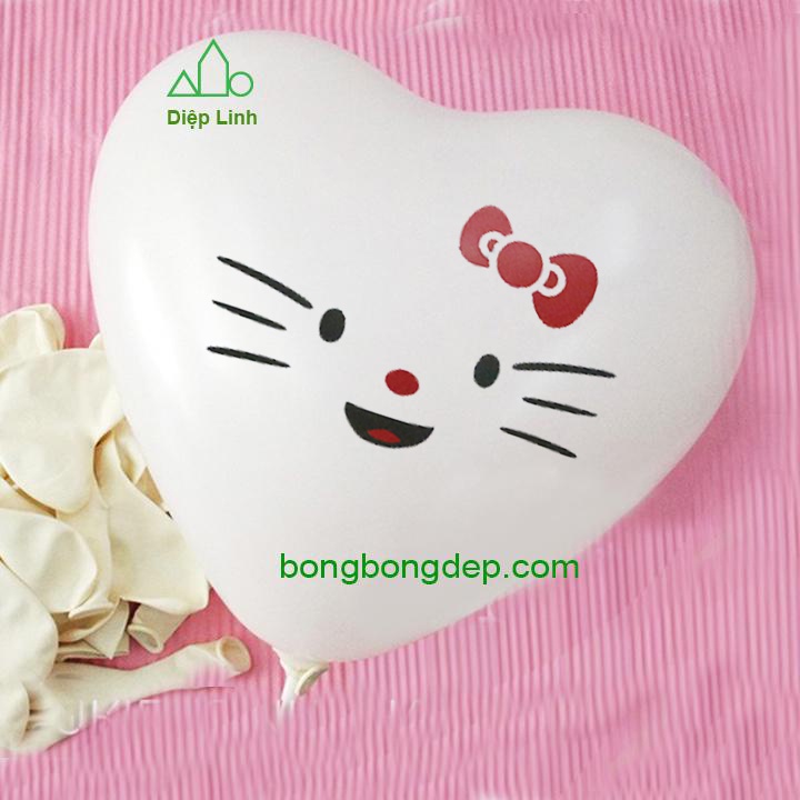 Bóng kitty bóng in hình kitty