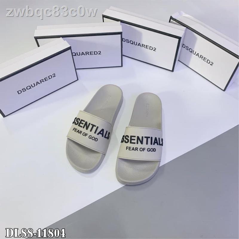 Dép quai ngang ESSENTIAL, GIVENCHI, BUBERRY, ZAZA  dép Unisex nam nữ đế cao su êm chân bền chắc thời trang NHIỀU MÀU
