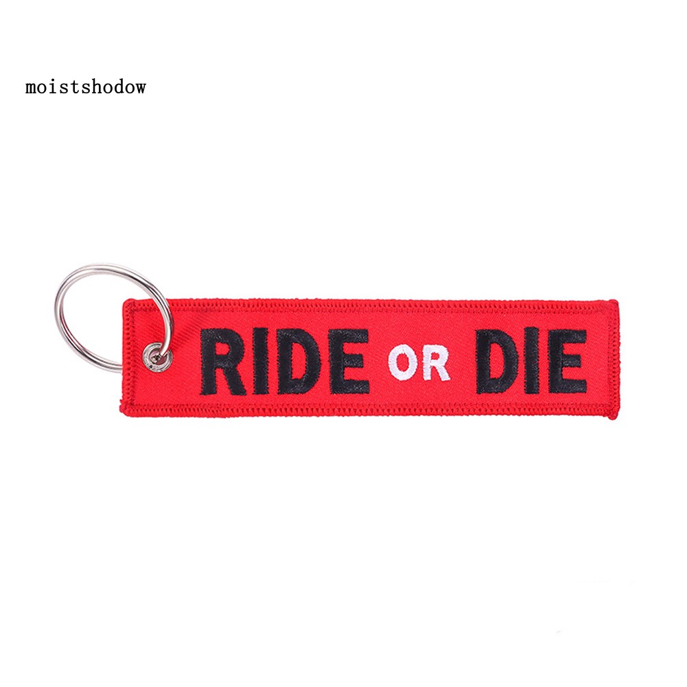 Móc khóa thêu hình Pilot danger ride hoặc Die Crew