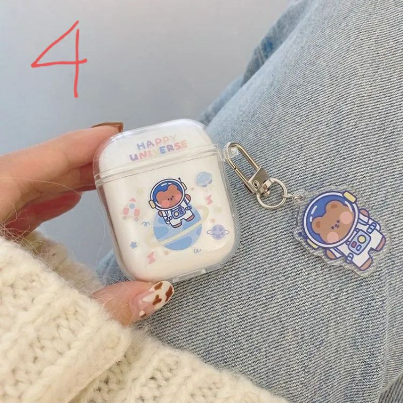 Tai nghe Bluetooth không dây tặng kèm hộp đựng kute | BigBuy360 - bigbuy360.vn