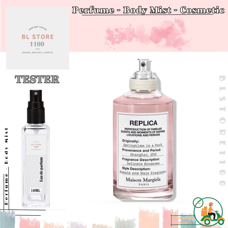 ✨✨ Nước hoa dùng thử 𝐑𝐞𝐩𝐥𝐢𝐜𝐚 Springtime In The Park Tester 5ml/10ml