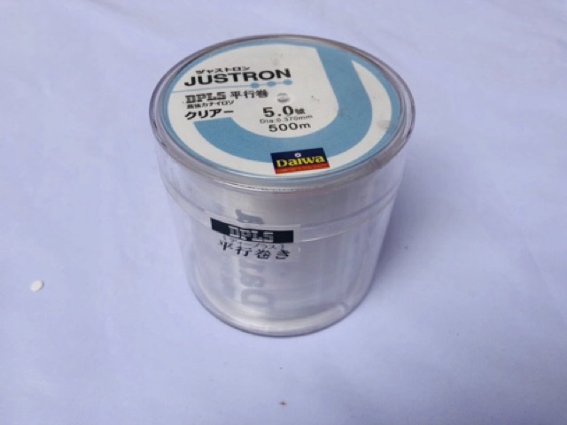 Cước câu cá Daiwa JUSTRON 500m