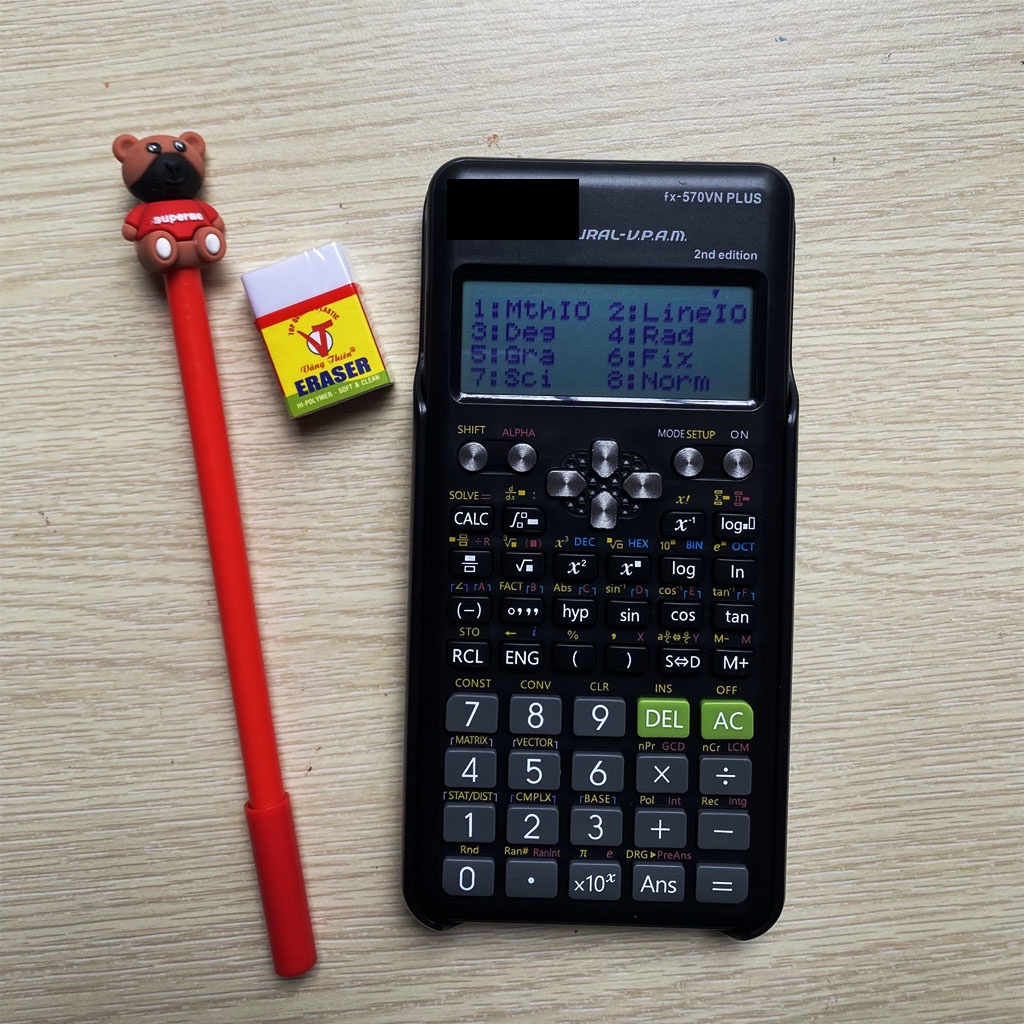 Máy Tính Cầm Tay FX 570VN Plus 2nd Editon, Máy Tính Học Sinh Giá Rẻ  FX 570 VN Plus
