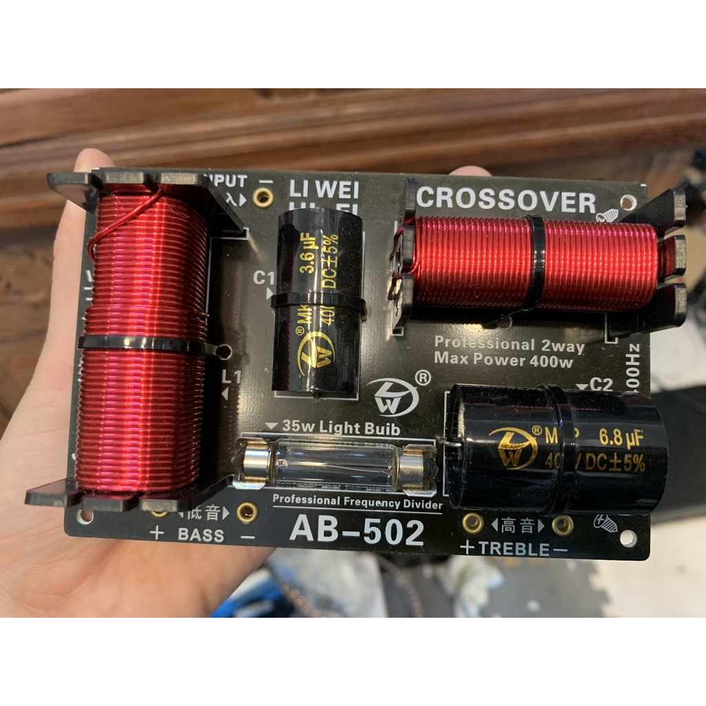 Mạch Phân Tần Loa 2 Đường Tiếng AB-502