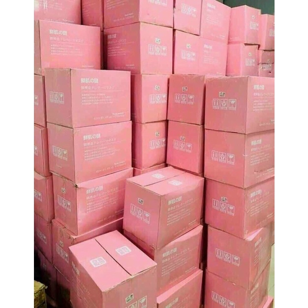 Hộp 50 miếng mặt nạ nhau thai cừu dưỡng trắng, nâng cơ và trẻ hoá da