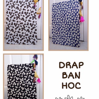 Thảm Trải Bàn Học - Mẫu Hoa Cúc