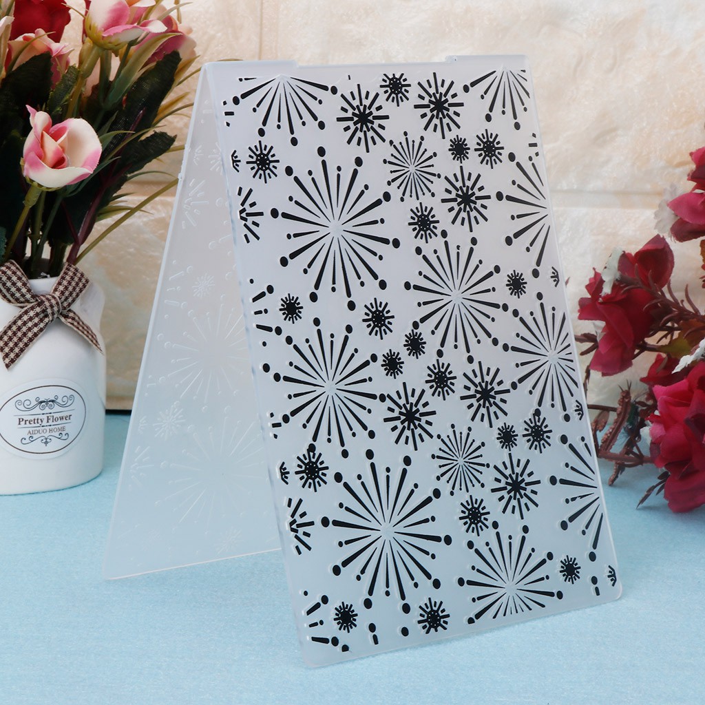Embossing Diy Scrapbook Photo Album Card Paper Craft Christmas Snowflake
