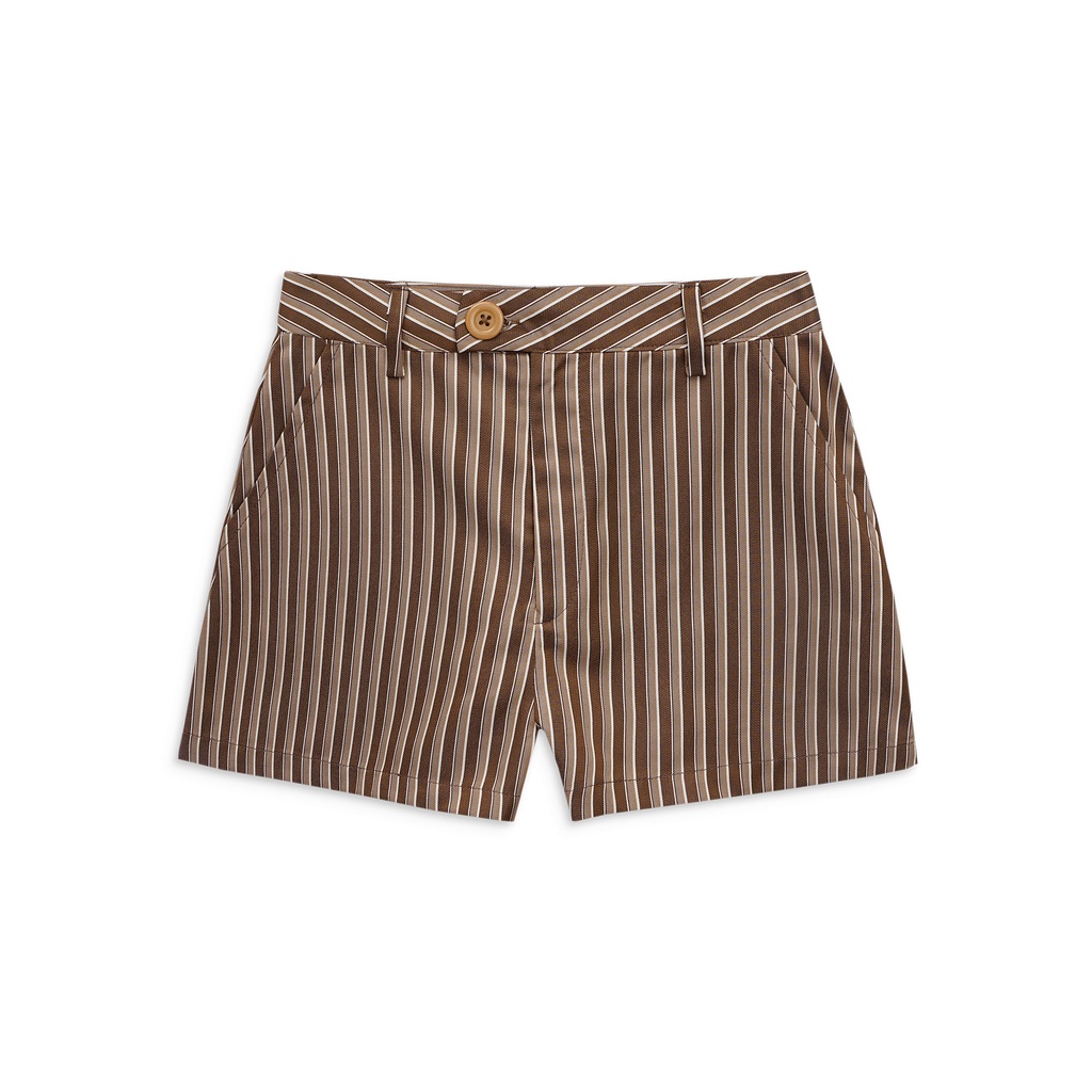 Set Nữ Quần Short + Áo Blazer  6 Nút , Chất Vải Kate , WSD000114,SOMEHOW