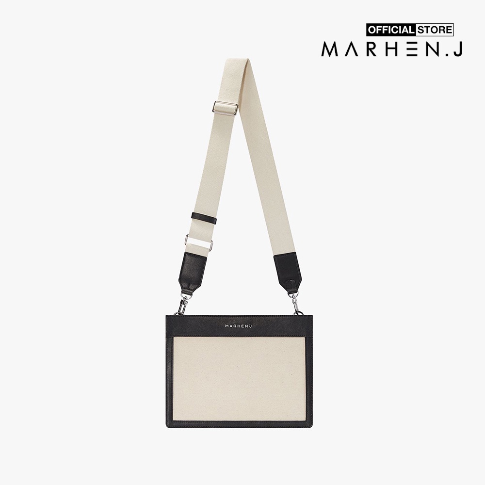 [Mã FAPREBAU giảm 10% đơn từ 1tr] Marhen.J - Túi đeo chéo nữ chữ nhật Kamila MJ21ACAMIL-BK