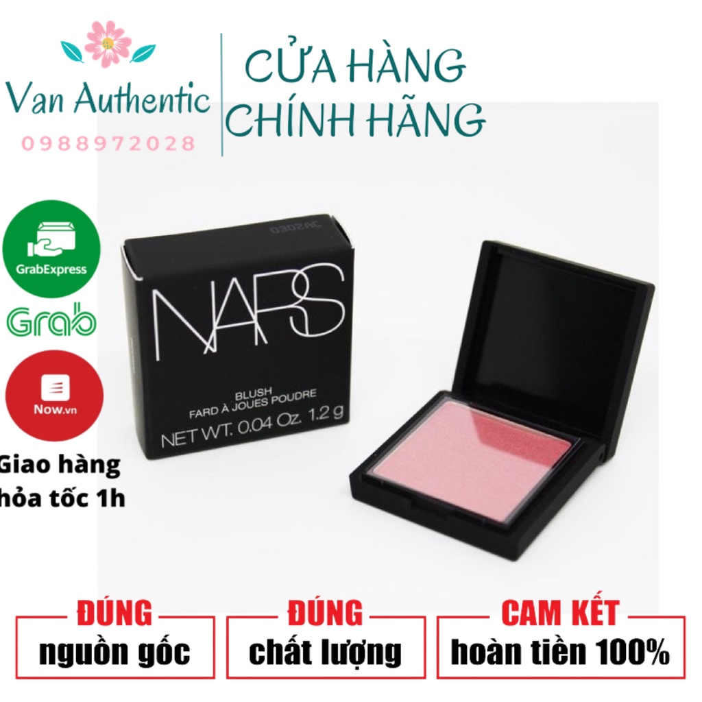 Má hồng Nars mini màu ORGASM 1.2 g