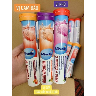 viên sủi vitamin C của Đức vị cam đào