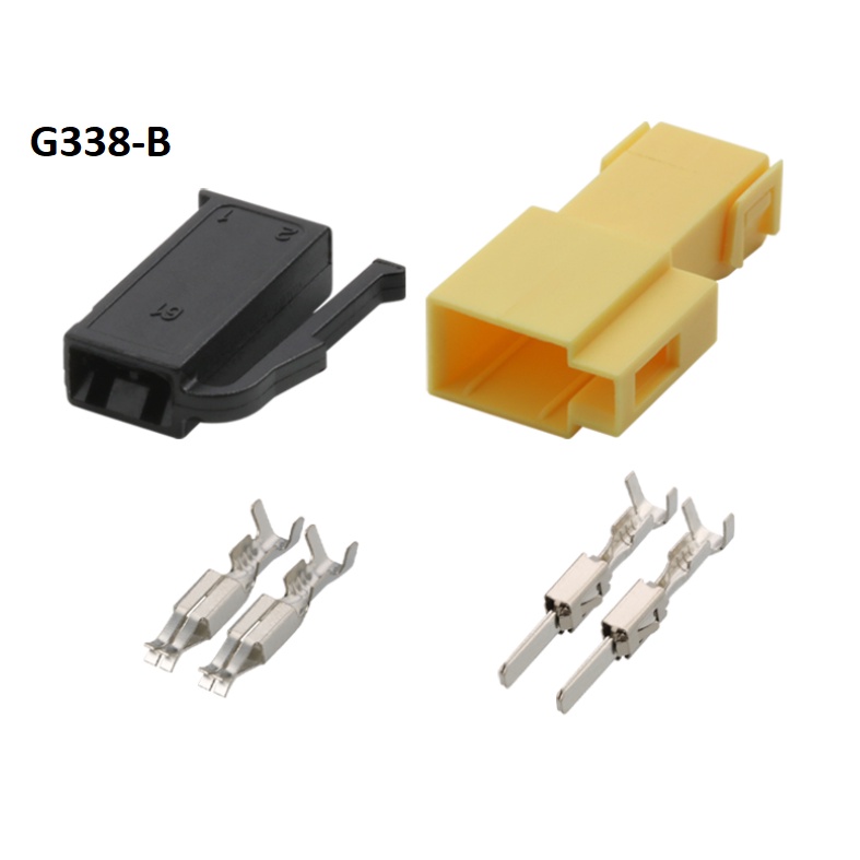 G338-Giắc cắm đầu nối ô tô 2 lỗ 2.8mm