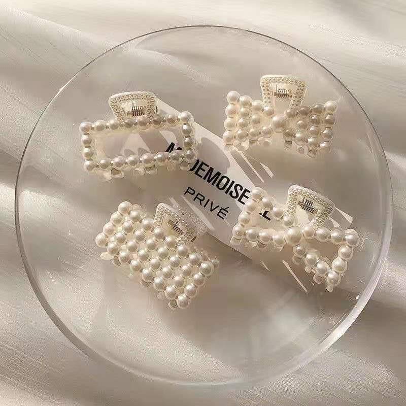 Kẹp Tóc Đính Hạt Ngọc Trai Giả Xinh Xắn Cho Nữ