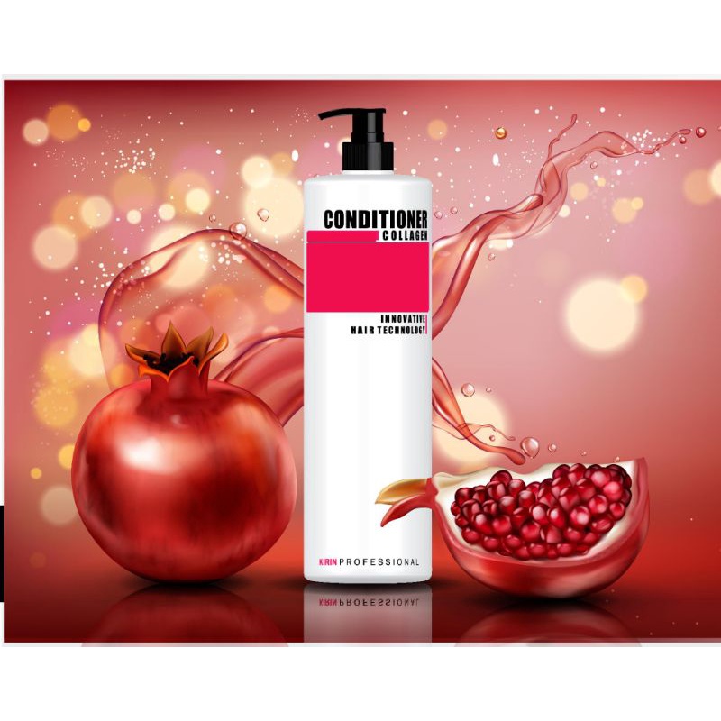 Dầu xả collagen phục hồi tóc hư, chăm sóc tóc khô xơ, dưỡng tóc mềm mượt 500ml
