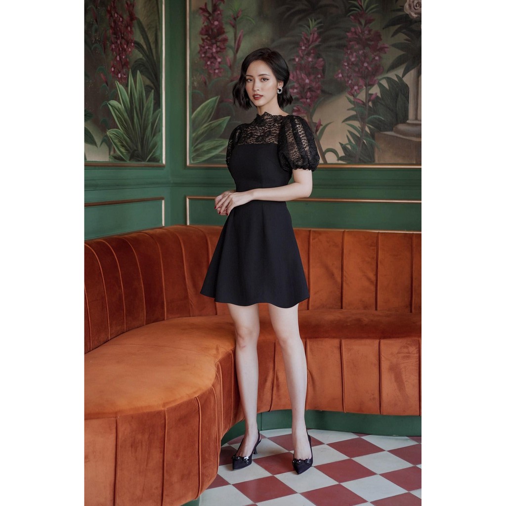 ĐẦM TAY PHỒNG PHỐI REN HOA - D1224 | BigBuy360 - bigbuy360.vn