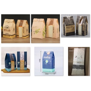 [FREESHIP❤️] Combo 500 túi đựng bánh mì hoa cúc dọc)