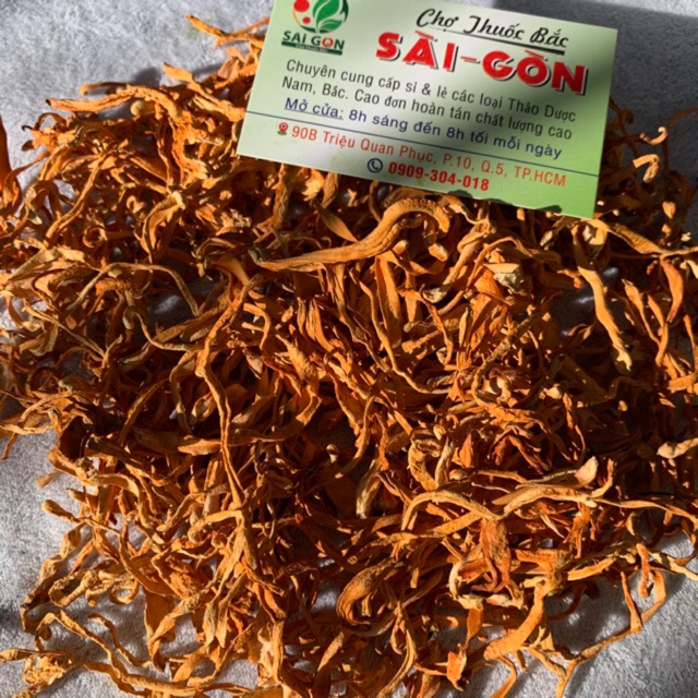 Nấm Đông Trùng Hạ Thảo (Hàng thơm, vàng, đẹp) 100g | BigBuy360 - bigbuy360.vn