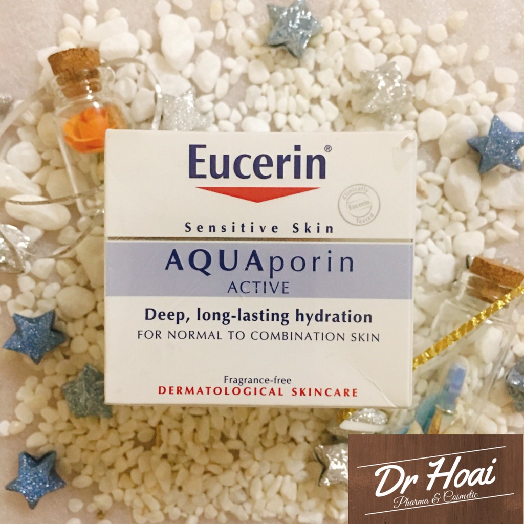 [CHÍNH HÃNG] Kem Dưỡng Ẩm EUCERIN Aqua Porin Active for Normal to Combination Skin Cho Da Thường, Da Hỗn Hợp 50ml