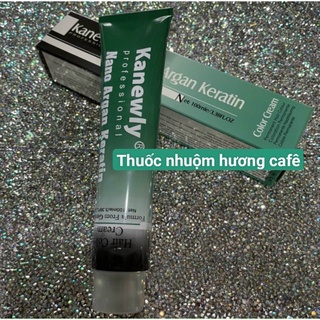 Thuốc nhuộm tóc hương cà phê kanewly 100ML bảng 3