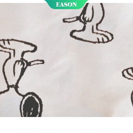 Bộ Đồ Ngủ Tay Dài In Họa Tiết Snoopy Phong Cách Nhật Bản Dễ Thương Cho Nữ
