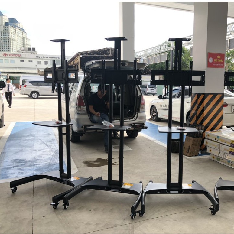 [ Siêu Rẻ ] - Giá Treo Tivi NB-AVA1500 [ Phù hợp Màn Hình 32&quot; - 70&quot; ] - Hàng Cao Cấp Có Giá Đỡ Máy Chiếu Phía Trên.