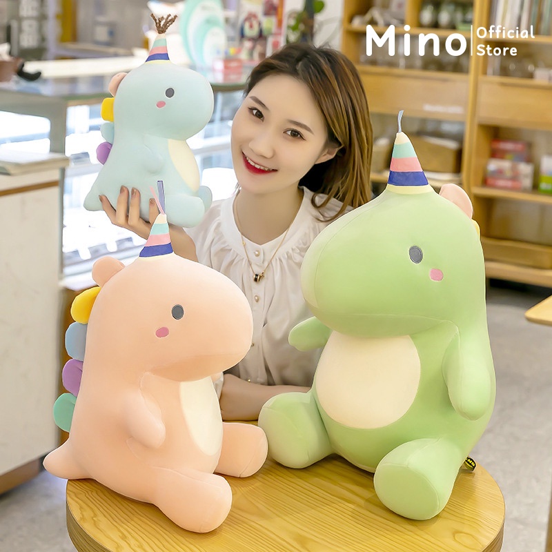 Gấu Bông Khủng Long Cute Một Sừng Dễ Thương MINO STORE TH28