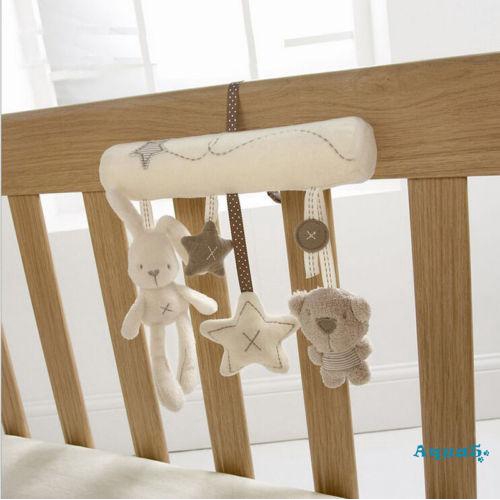 Đồ chơi thú nhồi bông treo xe đẩy dễ thương ngộ nghĩnh cho bé