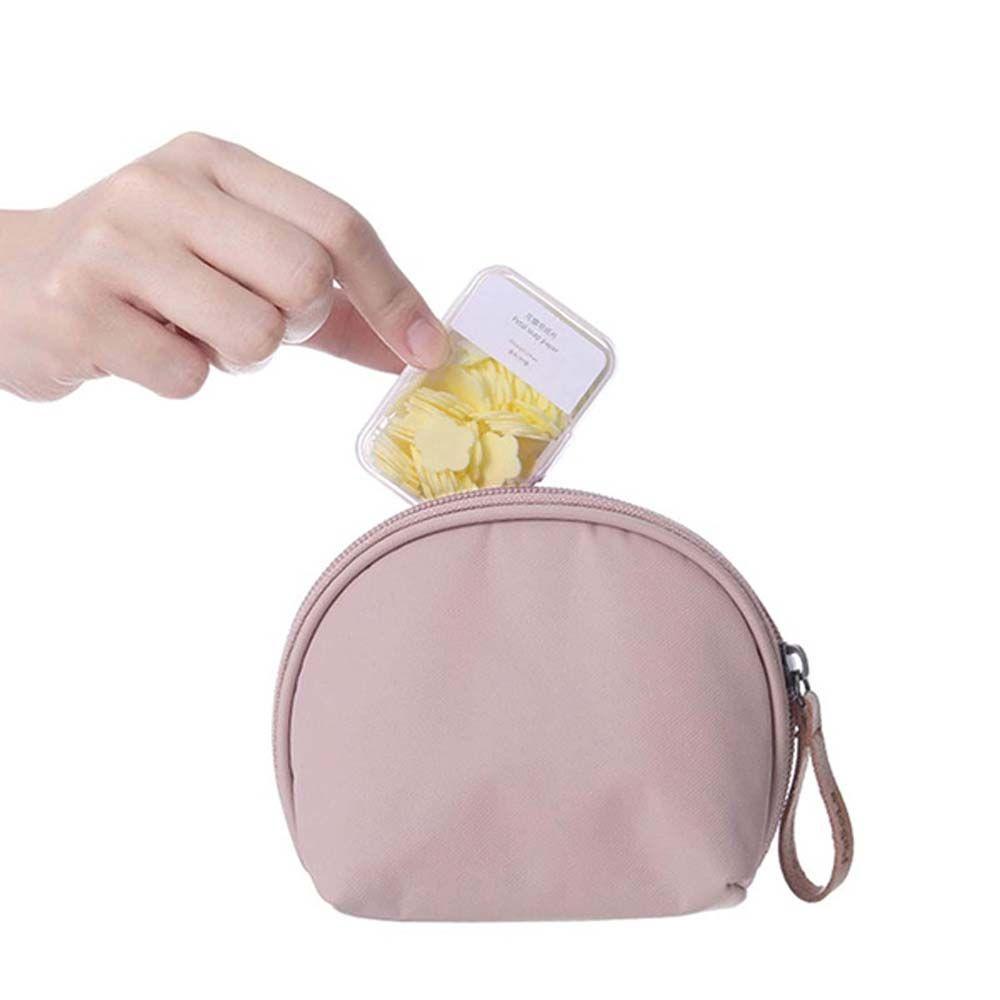 Hộp 100 / 1000 Xà Phòng Giấy Mini Dùng Để Rửa Tay / Bé Tiện Dụng