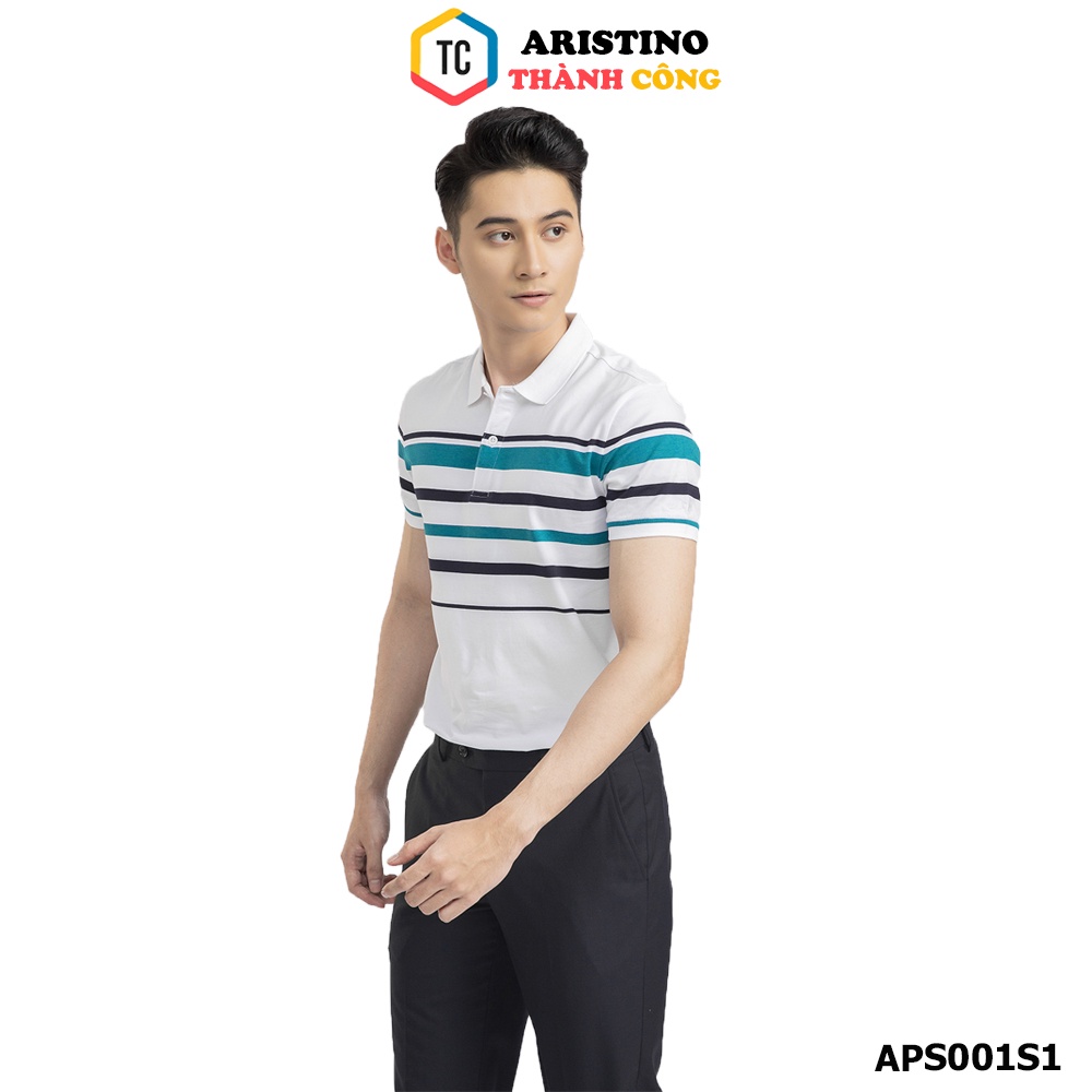 Áo Thun, Áo Polo Nam Kẻ Sọc Ngang Cao Cấp ARISTINO - APS001S1, APS006S1