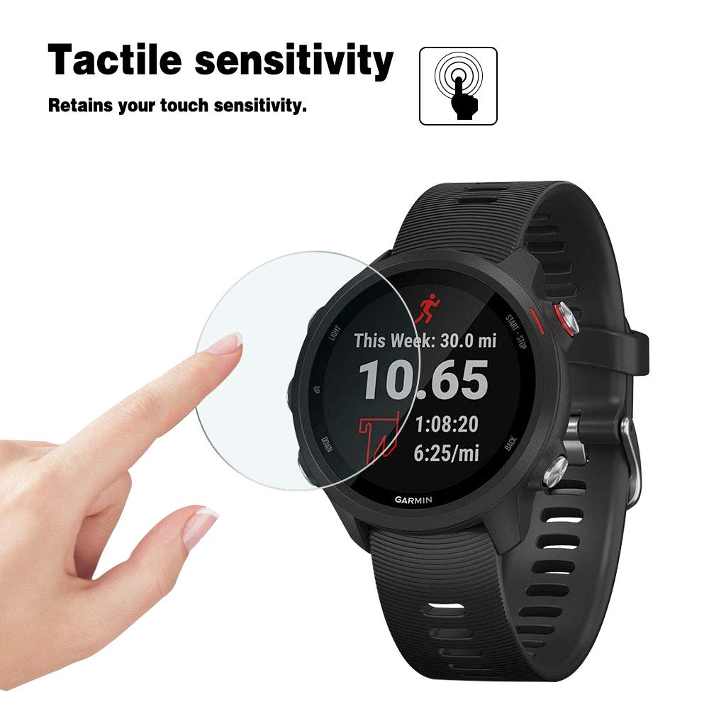 Set 5 Kính Cường Lực 9h Bảo Vệ Màn Hình Cho Đồng Hồ Thông Minh Garmin Forerunner 245m 245